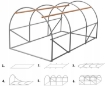 Garden Line Каркас для садового туннеля, 3 сегмента, 3,5 x 2 м, TUN0334 - Home Club, изображение 5