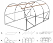 Garden Line Каркас для садового туннеля, 3 сегмента, 4 x 2,5 м, TUN0341 - Home Club, изображение 4