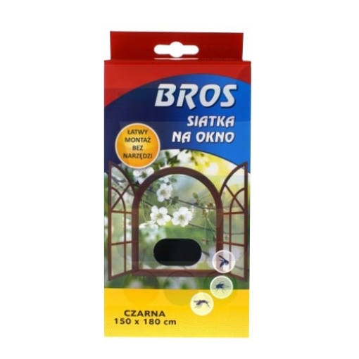 Chomik Сетка для окна 150X180, черная, ROS6069 - Home Club