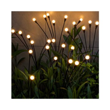 Garden Line Комплект из 2 солнечных ламп высотой 70 см, светильник с 6 светодиодами, теплый белый свет., SOL5899 - Home Club