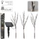 Garden Line Солнечная Лампа H 60 Cm 3 Ветки 60 Led Теплый Белый, SOL6094 - Home Club