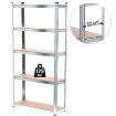 Chomik 5-Уровенная Стеллаж 180 x 90 x 40 см, Грузоподъемность Полки: 175 кг, GWI0878 - Home Club
