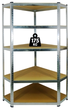 Chomik Угловой Стенд 5 Уровней 180 x 90 x 30 см. Грузоподъемность Полки: 175 кг., GWI0892 - Home Club