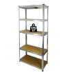 Chomik 5-Уровенная Стеллажная Система 180 x 90 x 30 см, Грузоподъемность Полки: 175 кг, GWI5870 - Home Club