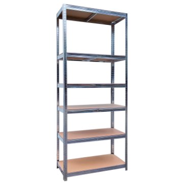 Chomik 6-Уровень Стеллаж 220 X 90 X 40 См Грузоподъемность Полки: 175 Кг, GWI0636 - Home Club