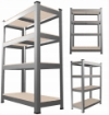 Chomik Комплект из двух 4-уровневых стеллажей 150 x 70 x 30 см. Грузоподъемность полки: 150 кг., GWI2165 - Home Club, изображение 5