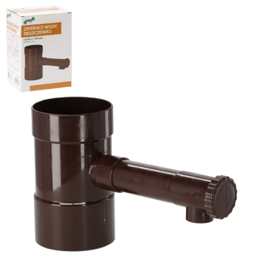 Garden Line Збирач Дощової Води Бронзовий 100 Мм, DES6018 - Home Club