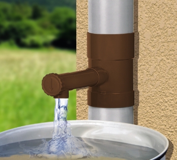 Garden Line Сборник дождевой воды, бронзовый, 100 мм, DES6018 - Home Club