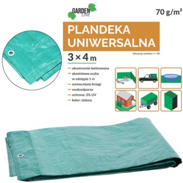 Chomik Брендочка 3 x 4 М (+/- 5%) 70 Гсм 3% Уф Зеленая, DEK4133 - Home Club