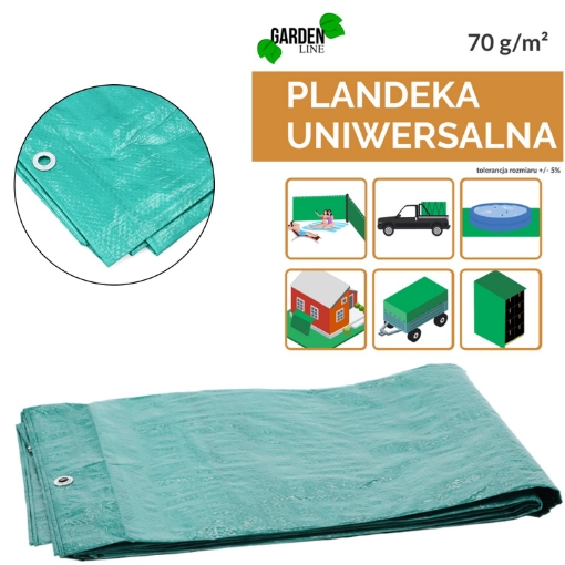 Chomik Плахта 16 X 10 М (+/- 5%) 70 Гсм 3% Уф Зелена, DEK7019 - Home Club