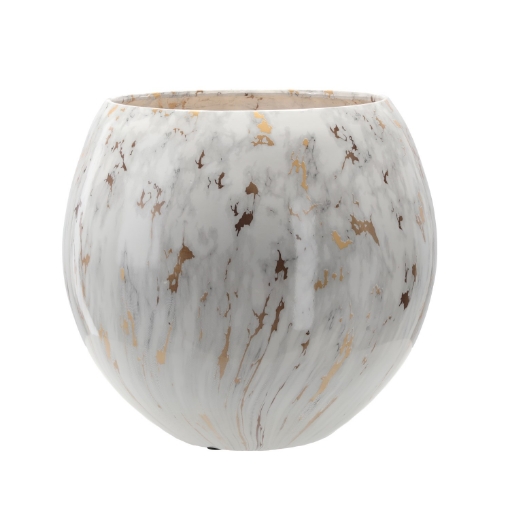 Chomik Крышка для вазона из стекловолокна, 42,5 x 42,5 x 39 см, с декоративным оформлением, ELI2480 - Home Club