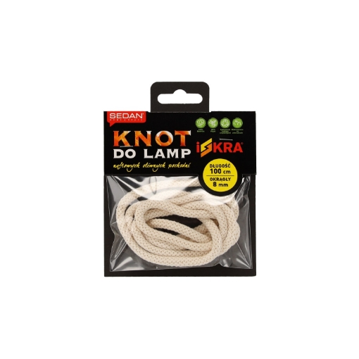 Chomik Кнот Для Газових Ламп Круглий -8 мм, SED0697 - Home Club