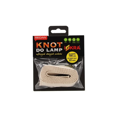 Chomik Плоский Гніт Для Газових Ламп -22 мм, SED5526 - Home Club