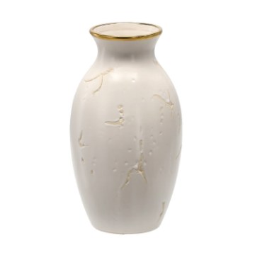 Garden Line Керамический Вазон 13 x 13 x 26 См Белый Матовый, ELI2371 - Home Club