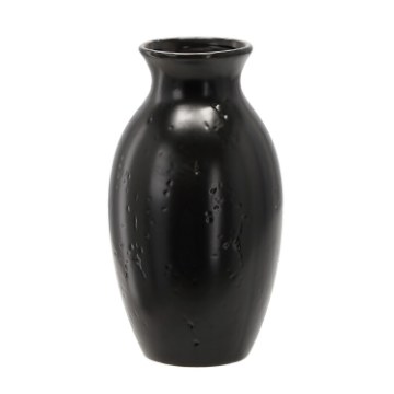 Garden Line Керамический Вазон 13 x 13 x 26 См Черный Матовый, ELI2388 - Home Club