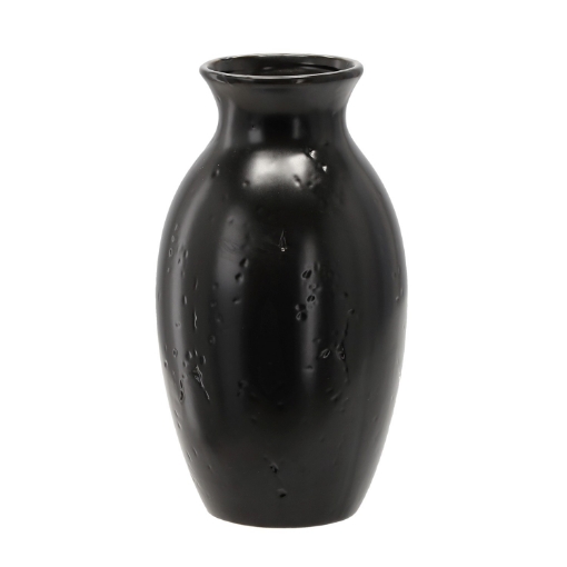 Garden Line Керамический Вазон 13 x 13 x 26 См Черный Матовый, ELI2388 - Home Club