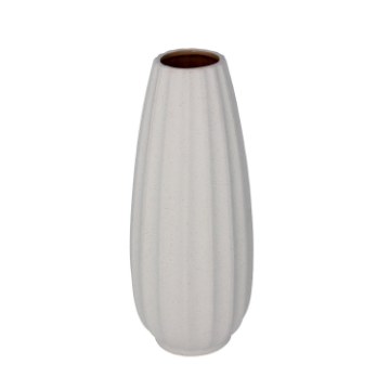 Garden Line Высокий белый керамический вазон 12,5 x 12,5 x 32 см, GOT6799 - Home Club