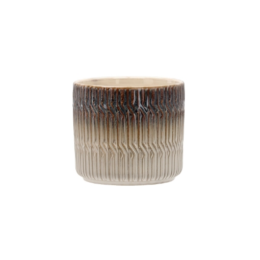 Garden Line Керамічний Чохол Для Горщика 13 x 13 x 11,5 См Пісковий, ELI2258 - Home Club