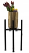 Garden Line Металевий Стійка / Квітник Для Горщика 20 - 30,5 См x 38 См Чорний, PERG-N1947 - Home Club, зображення 5