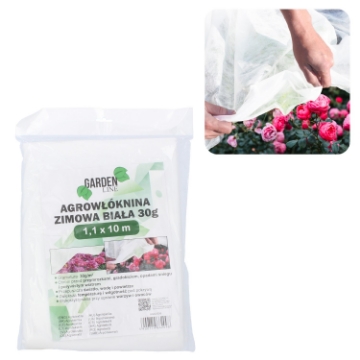 Garden Line Агротканина 1,1 x 10 М Зимова/Весняна Біла 30 г, AGO2098 - Home Club