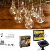 Garden Line Солнечная гирлянда для сада, длина 2 + 1,8 м, 10 светодиодов, теплый белый свет, SOL3538 - Home Club, изображение 3