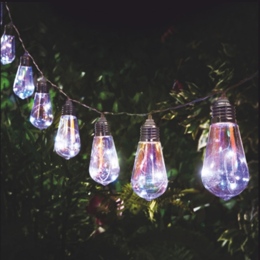 Garden Line Солярна Гірлянда Для Саду, Довжина 2 + 1,8 М, Felisi, 10 Світлодіодів, Опаловий Холодний Білий, SOL3552 - Home Club