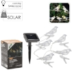 Garden Line Солнечная гирлянда для сада, длина 2 + 1,2 м, птицы с зажимом, 5 светодиодов, теплый белый свет., SOL6063 - Home Club, изображение 4