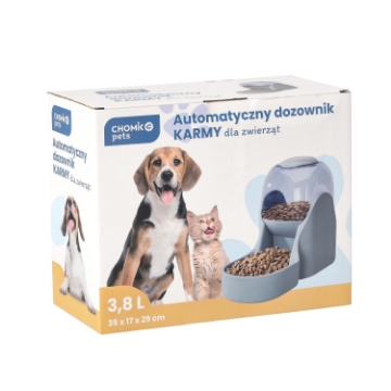 Chomik Автоматический дозатор корма для собак/кошек 35 x 17 x 29 см 3800 мл, PET7727 - Home Club
