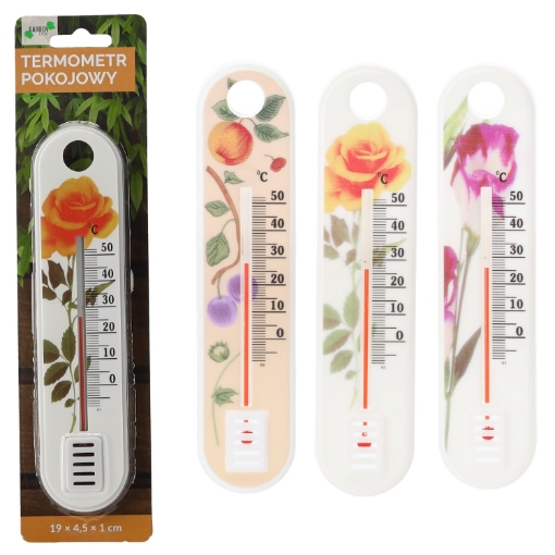 Garden Line Кімнатний Термометр 19 x 4,5 x 1 См, Різні Дизайни, MAK1847 - Home Club