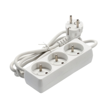 Chomik Продовжувач Платина З 3 Гніздами 1,5 М Білий, KAB8770 - Home Club