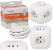 Chomik Продовжувач Кубик З 3 Гнездами 230 В І 3 Гнездами Usb 1,5 М Білий, KAB2578 - Home Club, зображення 5