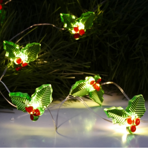 Chomik Светодиодная гирлянда OSTROKRZEW 20L, работает от батареек, LED2205 - Home Club