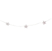 Chomik Светодиодная гирлянда «Звездочки» 20 л, на батарейках, с серебряным украшением, LED4185 - Home Club, изображение 3