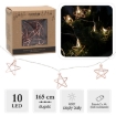 Chomik Светодиодная гирлянда «Звездочки» 10 л, теплый белый цвет, LED0986 - Home Club, изображение 3