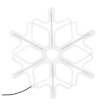 Chomik Сніжинка 60 См Неон Led Холодний Білий + Холодний Білий Флеш Внутрішній/Зовнішній, LED8318 - Home Club, зображення 4