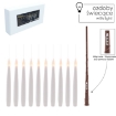 Chomik Набор из 10 подвесных свечей Led с палочкой 1,5 x 15,5 см, LED9452 - Home Club, изображение 2