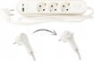 Chomik Удлинитель Платформа С Выключателем, 3 Розетки 230 В И 2 Розетки Usb, 1,5 М, Белый, KAB2585 - Home Club, изображение 5