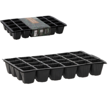 Garden Line 3 Пластиковых Лотка Для Высадки/Посева С 24 Ячейками, EDA4366 - Home Club