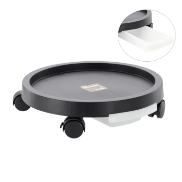 Chomik Кругла Підставка Для Горщика На Колісках, Діаметр 40 См, EDA7892 - Home Club
