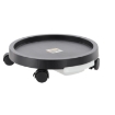 Chomik Кругла Підставка Для Горщика На Колісках, Діаметр 40 См, EDA7892 - Home Club, зображення 5