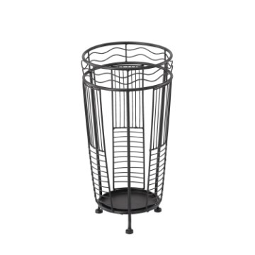 Chomik Стойка Для Зонтов 25 x 25 x 49 См Черная, GOM1470 - Home Club