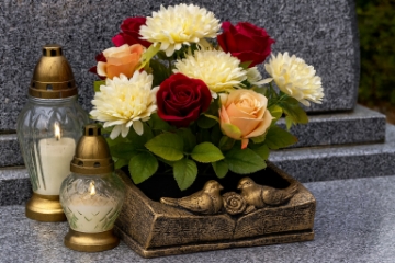 Chomik Цементный Гравированный Вазон - Золотая Книга 24 X 16 X 8,5 См, DED8912 - Home Club