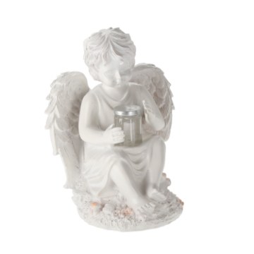 Chomik Фигурка Ангел Светодиодная 18 См, ZOZ4340 - Home Club