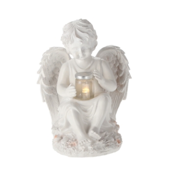 Chomik Фигурка Ангел Светодиодная 18 См, ZOZ4340 - Home Club