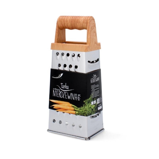 Chomik Нержавеющая Терка 4-Сторонняя Kaja H: 22 См, FUS1782 - Home Club