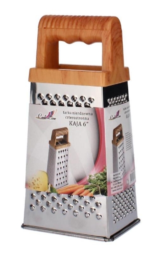 Chomik Нержавеющая Терка 4-Сторонняя Kaja H: 18 См, FUS1799 - Home Club