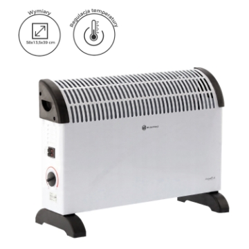 Chomik Конвекторный Радиатор 2000 Вт 58 x 13,5 x 39 См, BIL7750 - Home Club