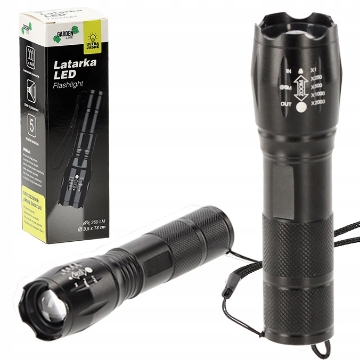 Chomik Черный Фонарик Led 260 Люмен, CAM1106 - Home Club