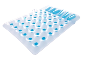 Chomik Двойной надувной матрас для пляжа, размер 193 x 142 см, BES43055 - Home Club