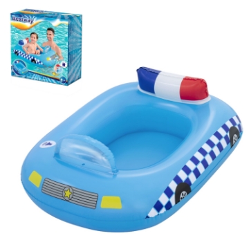 Chomik Надувной понтон для детей, полицейская машина, 97 см x 74 см, BES34153 - Home Club